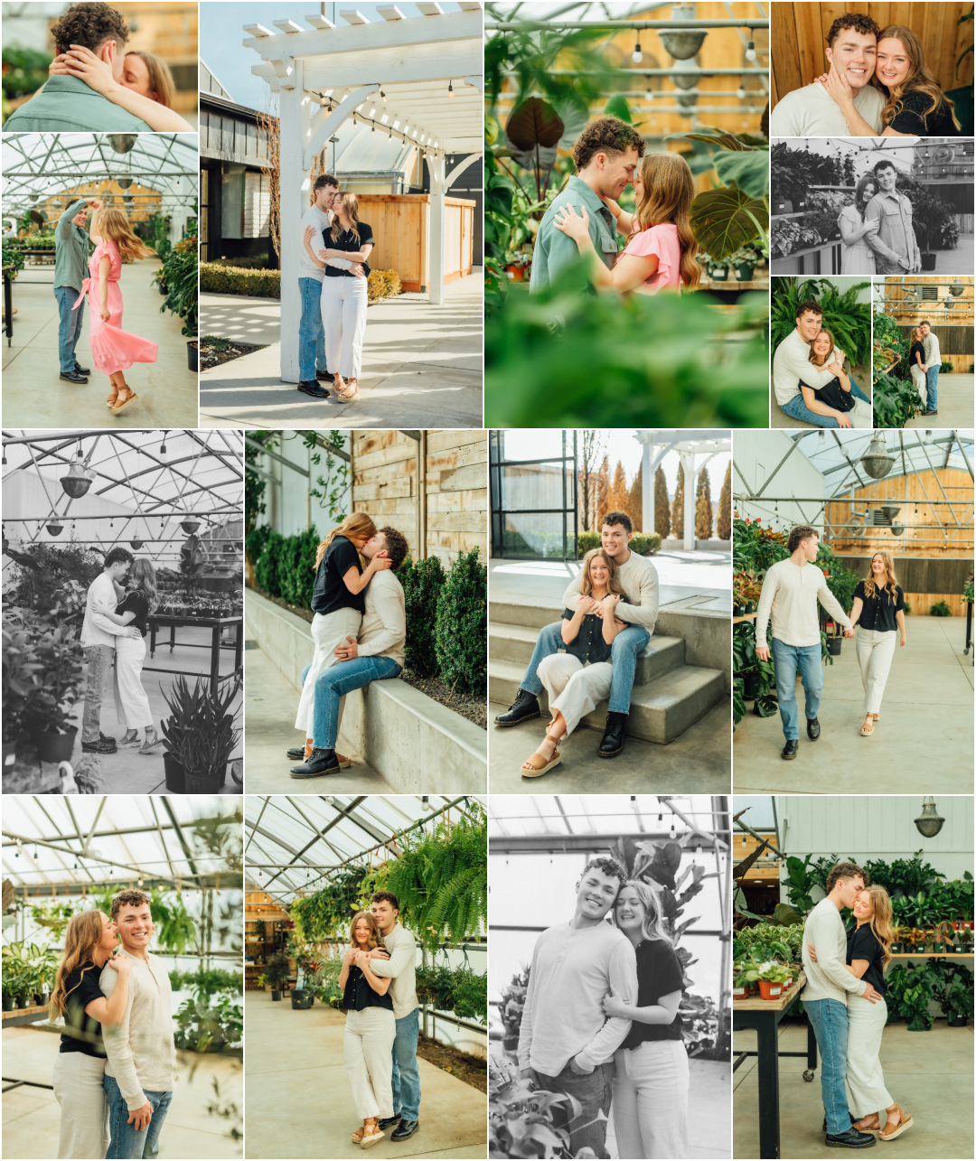 Engagement Photographer in Orem - Shade Home and Garden