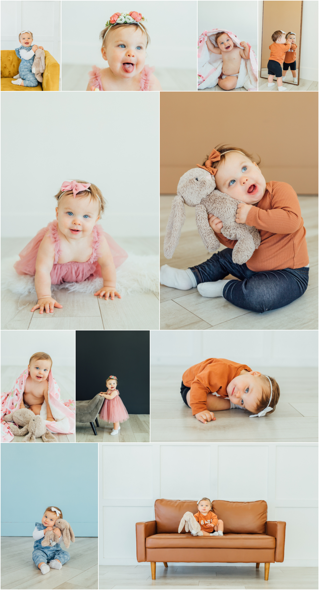 Babys First Year Photoshoot - Childrens Photographer in Utah