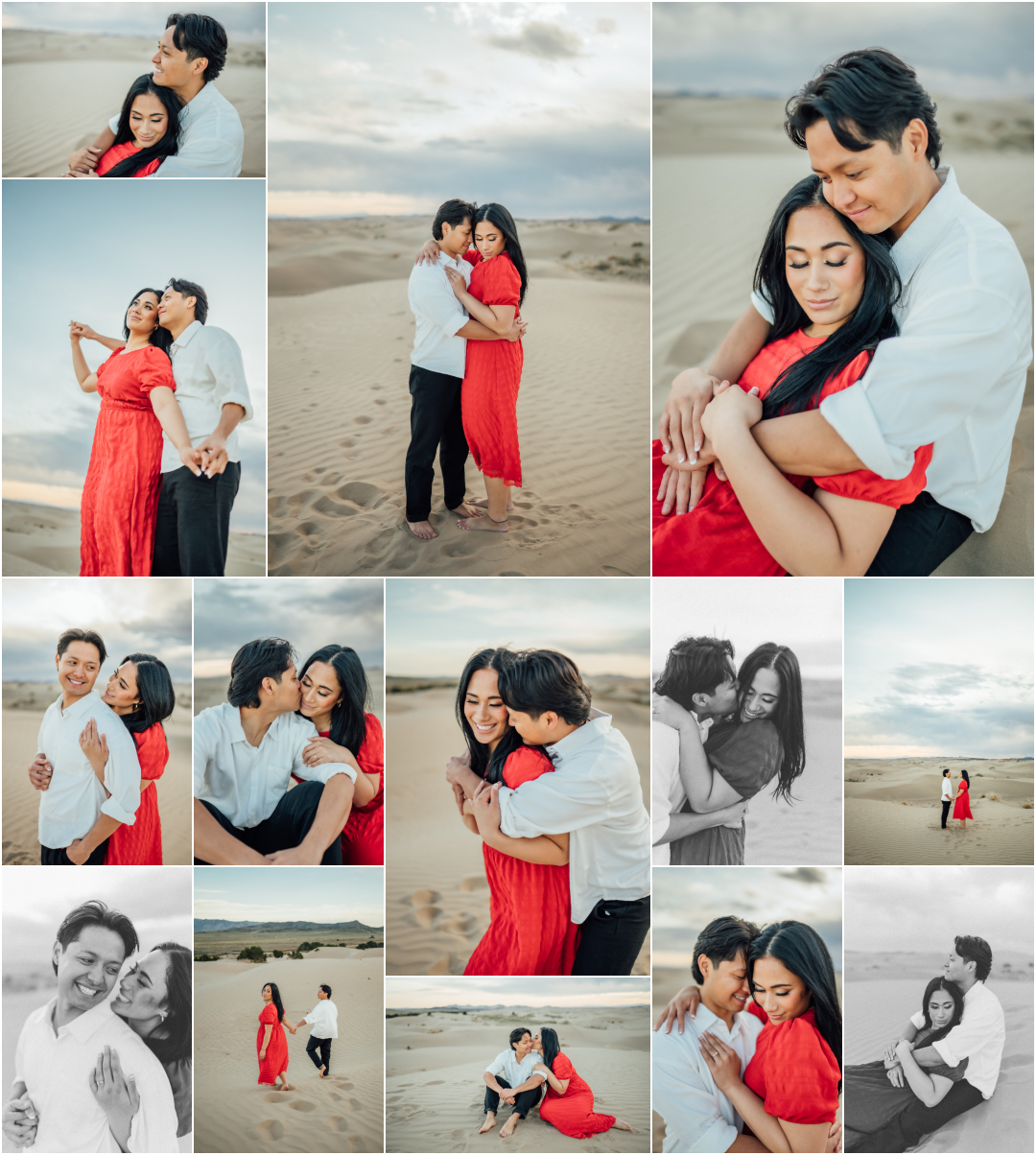 Little Sahara Sand Dunes - Utah Engagement Photographer