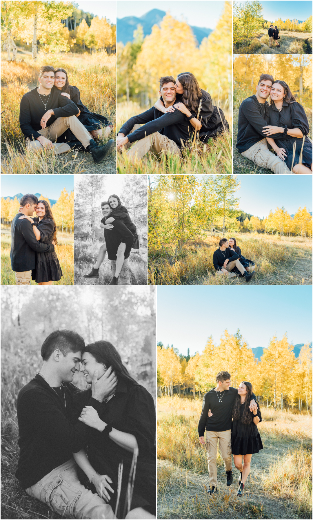 Utah Fall Engagement Photos - Utah County Engagement Photographer