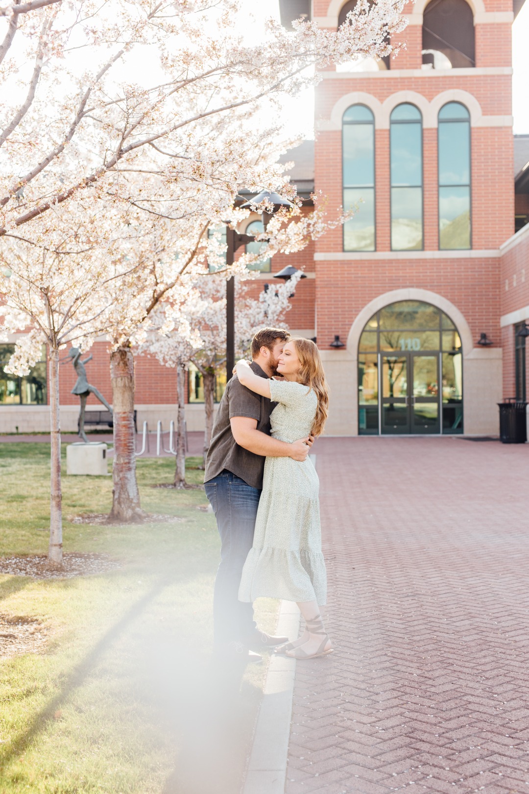 Best Cherry Blossoms in Utah - Springville civic center park