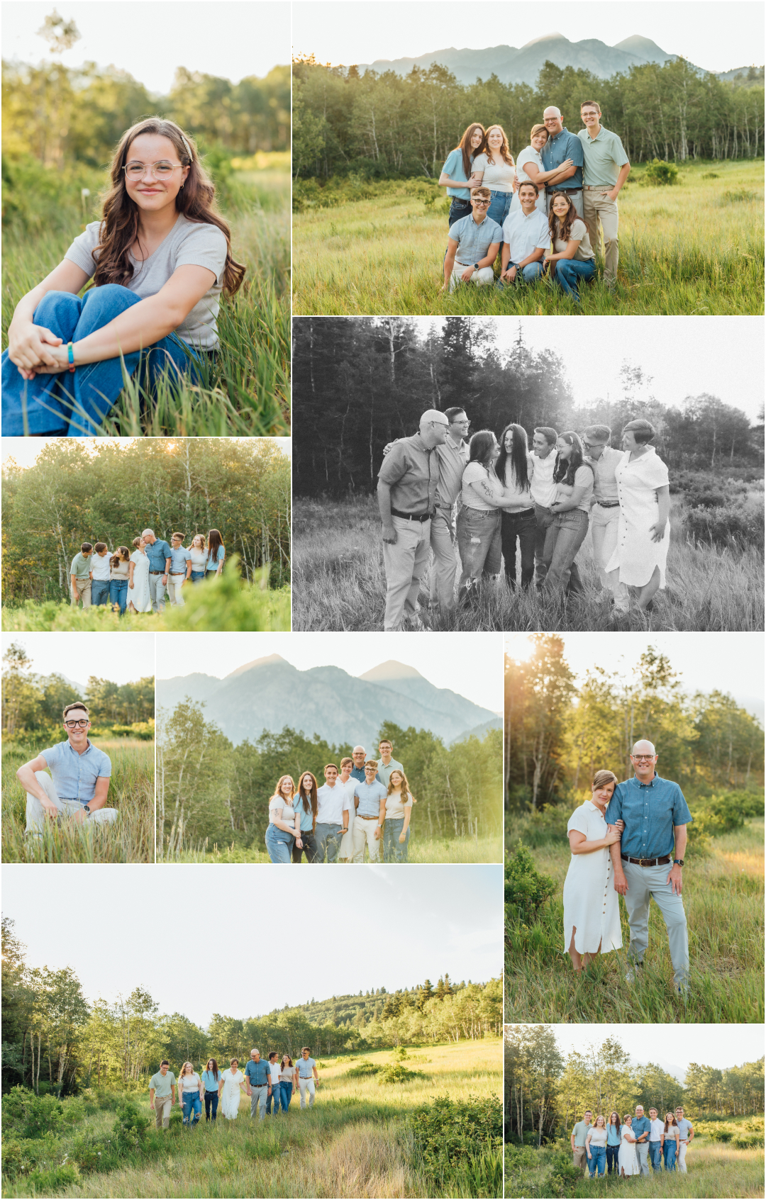 Family Photography along Alpine Loop - Summer Family Pictures