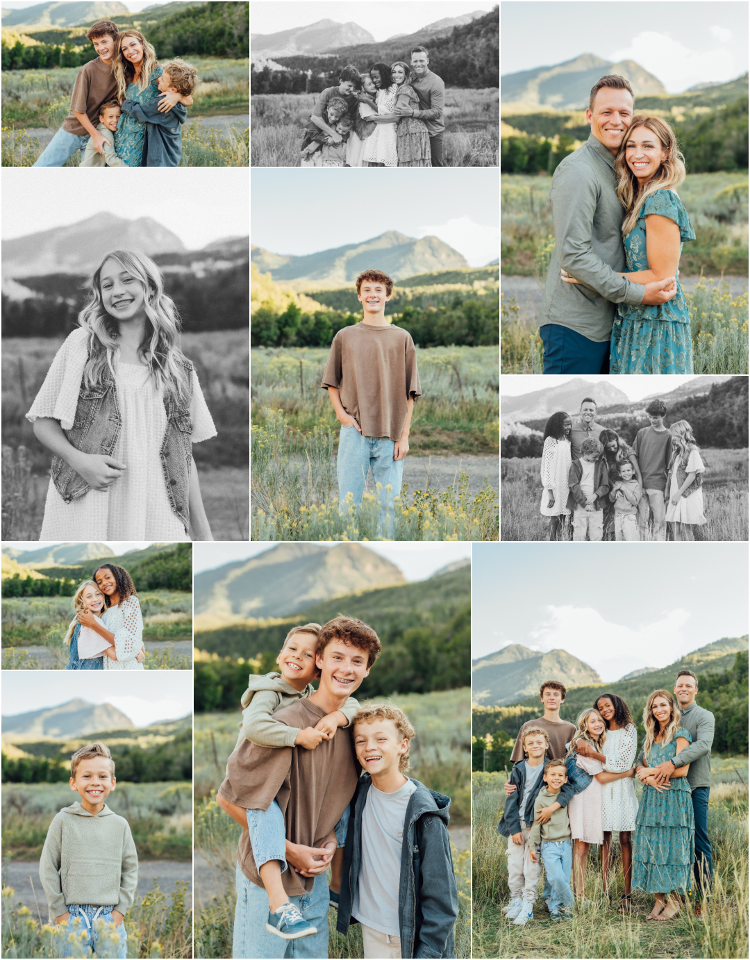 Provo Canyon Photographer - Mini Family Photography Session