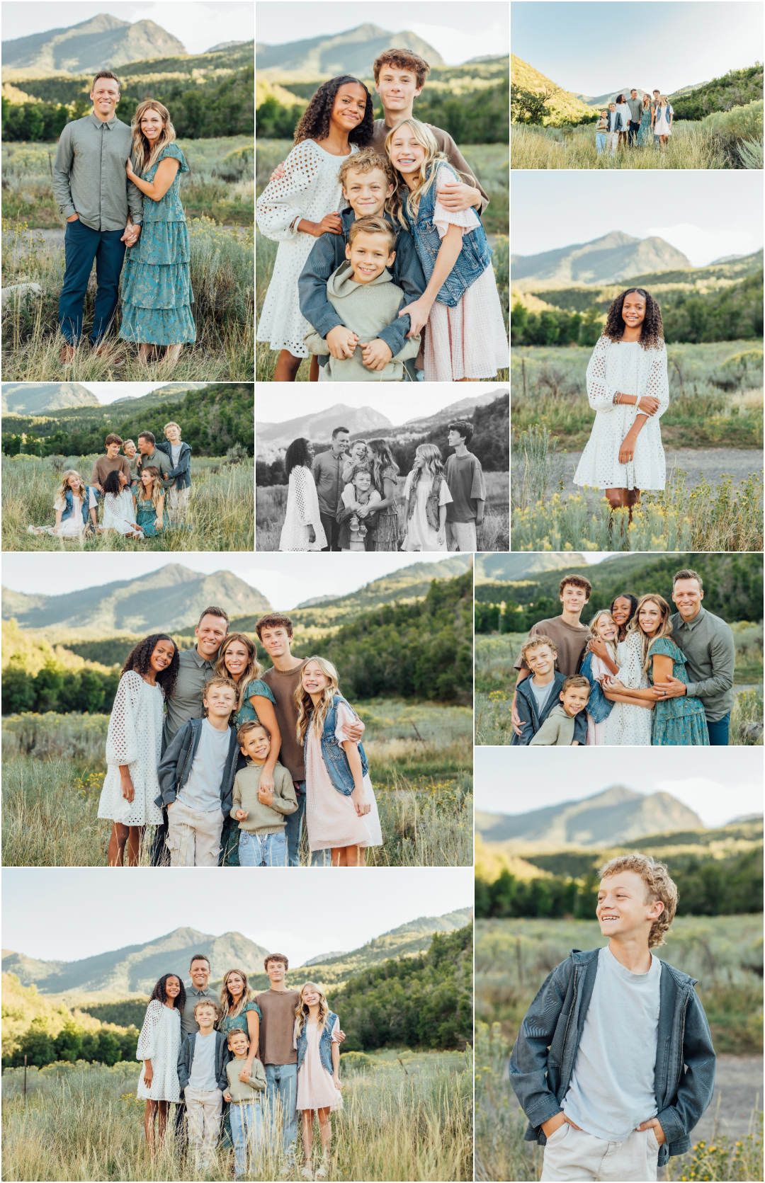 Provo Canyon Photographer - Mini Family Photography Session