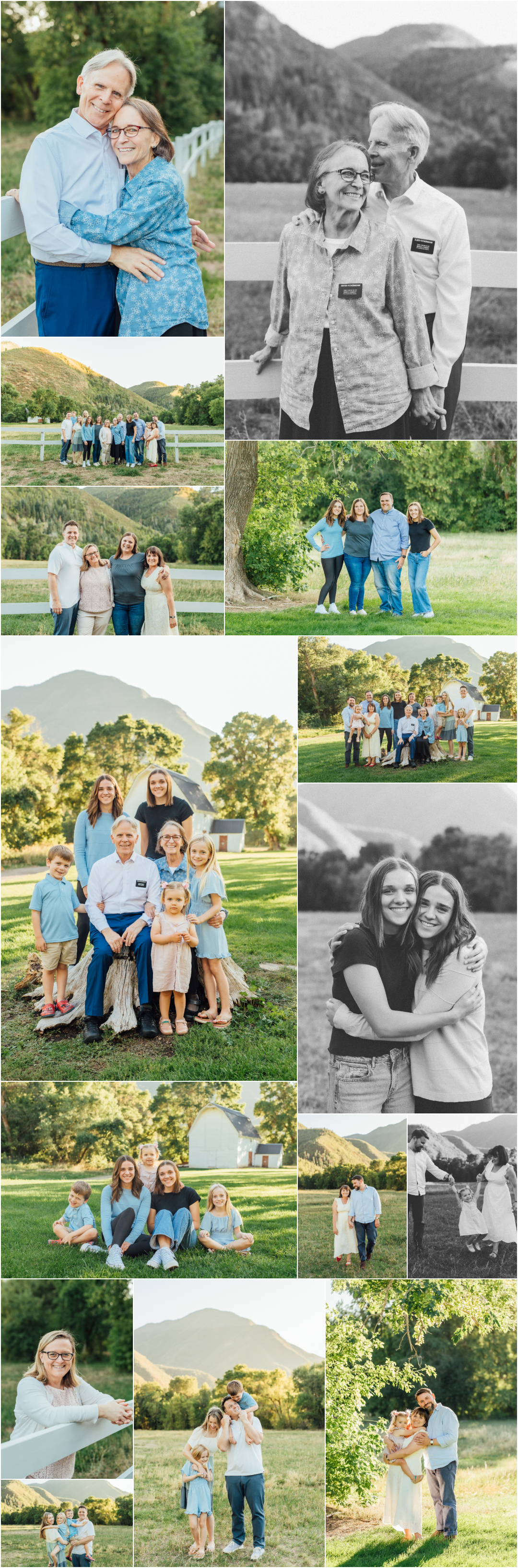 Jolleys Ranch Utah Photographer - Extended Family Pictures