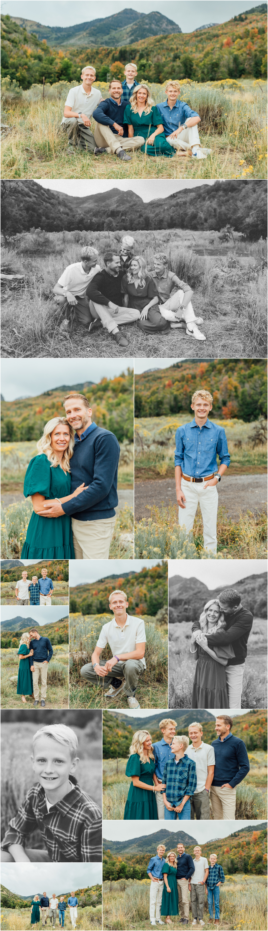 Mini Family Photographer - Fall Family Pictures in Provo