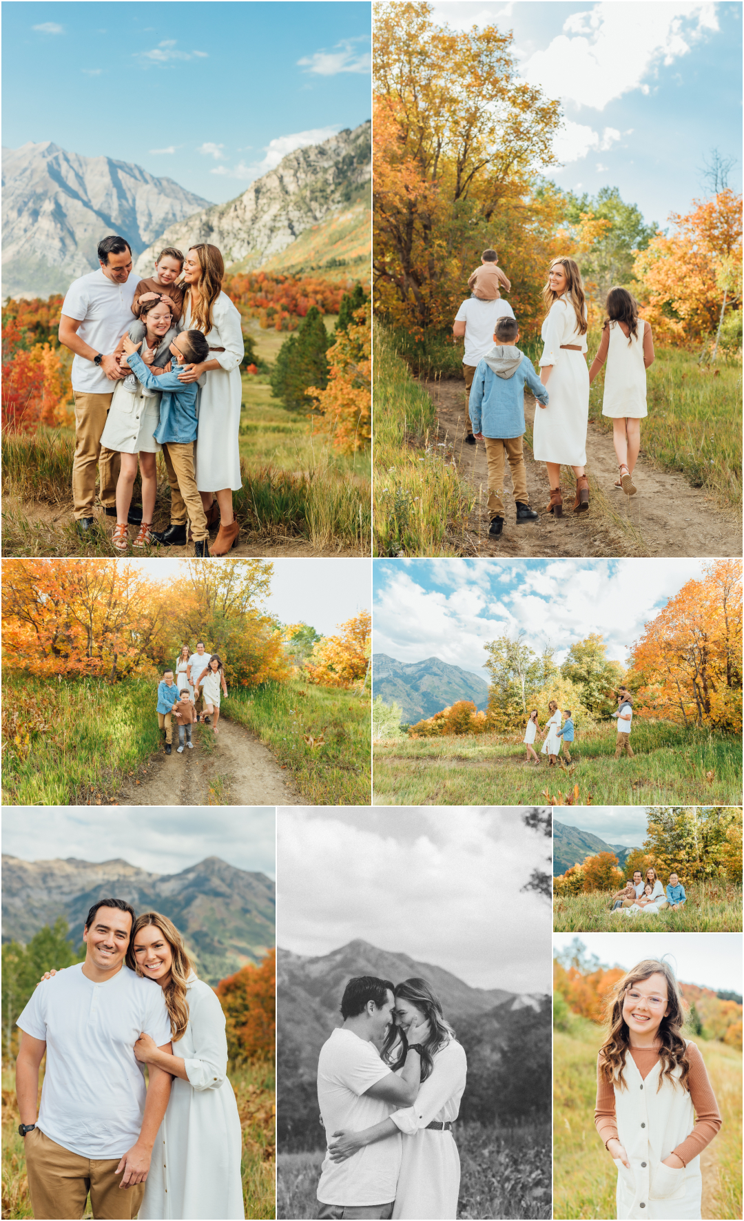 Provo Utah Fall Family Photographer - Family of 5 pictures