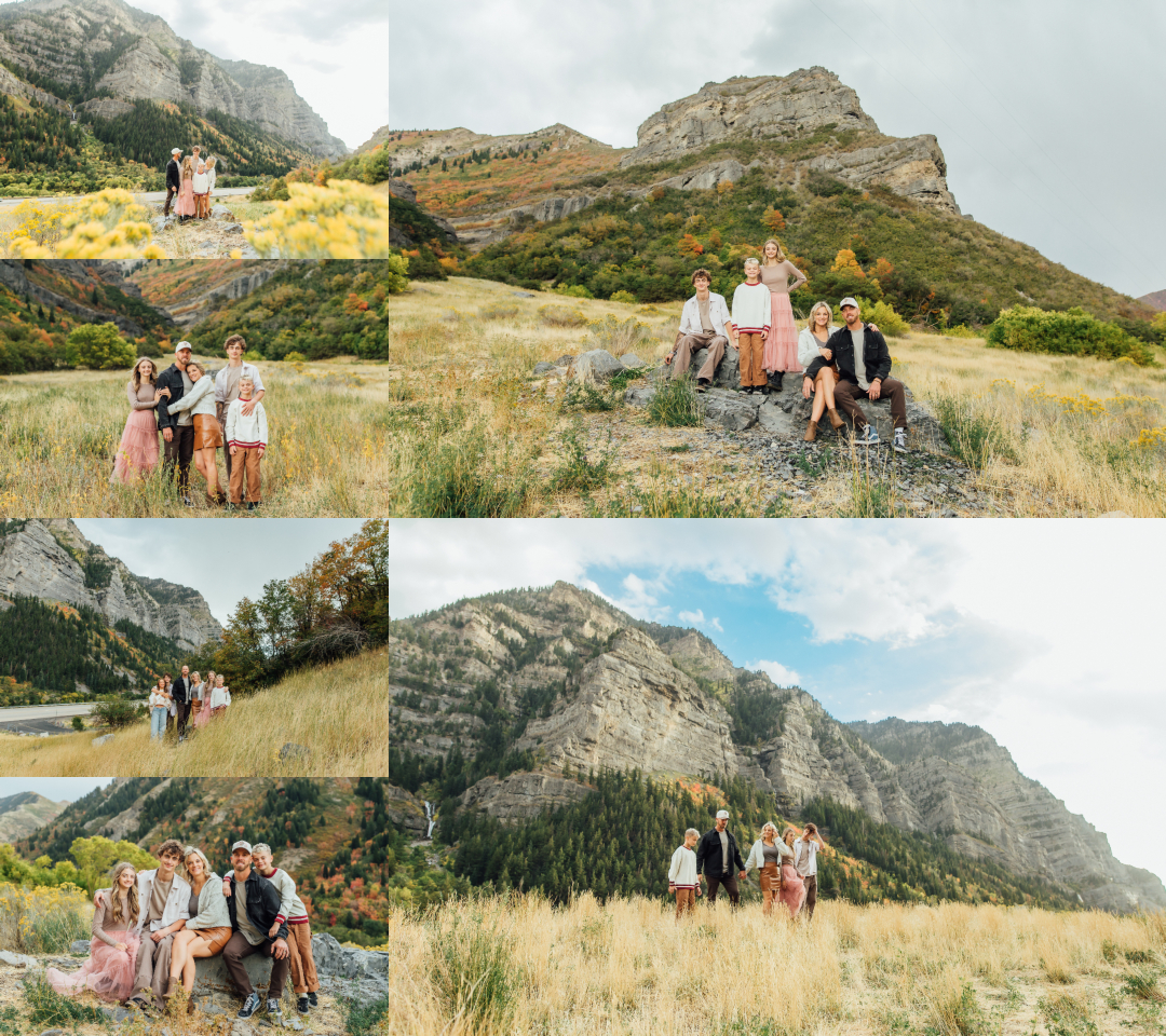 Orem Utah Photographer - Family Pictures with teens