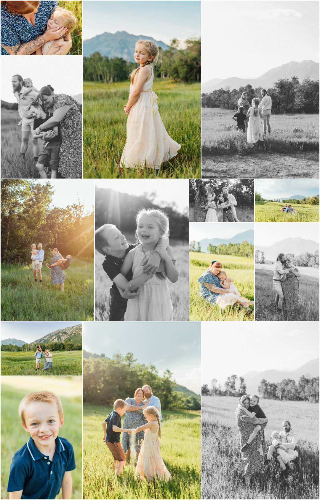 Summer Family Pictures in Utah - Provo Photographer