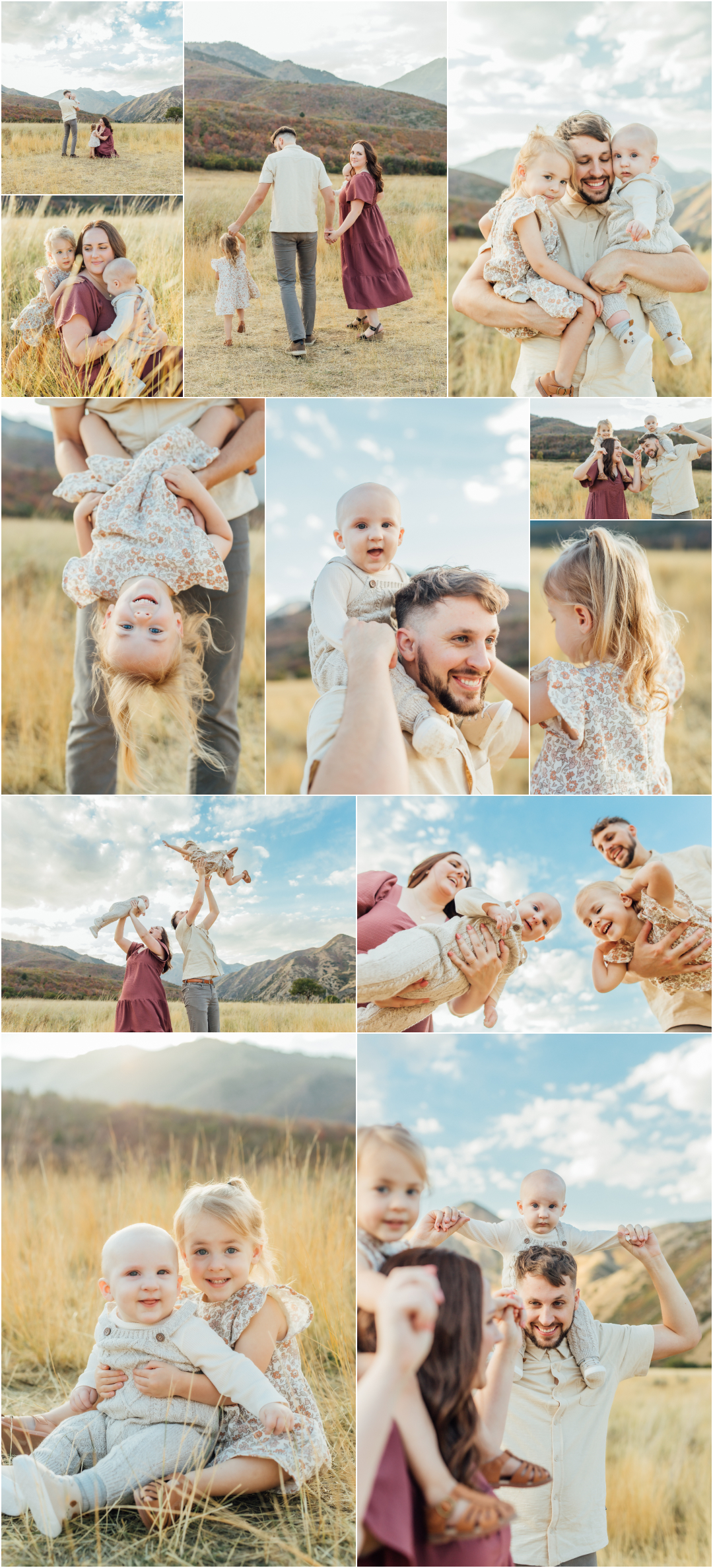 Family Photography in Provo Utah - Fall Family Pictures in Utah County