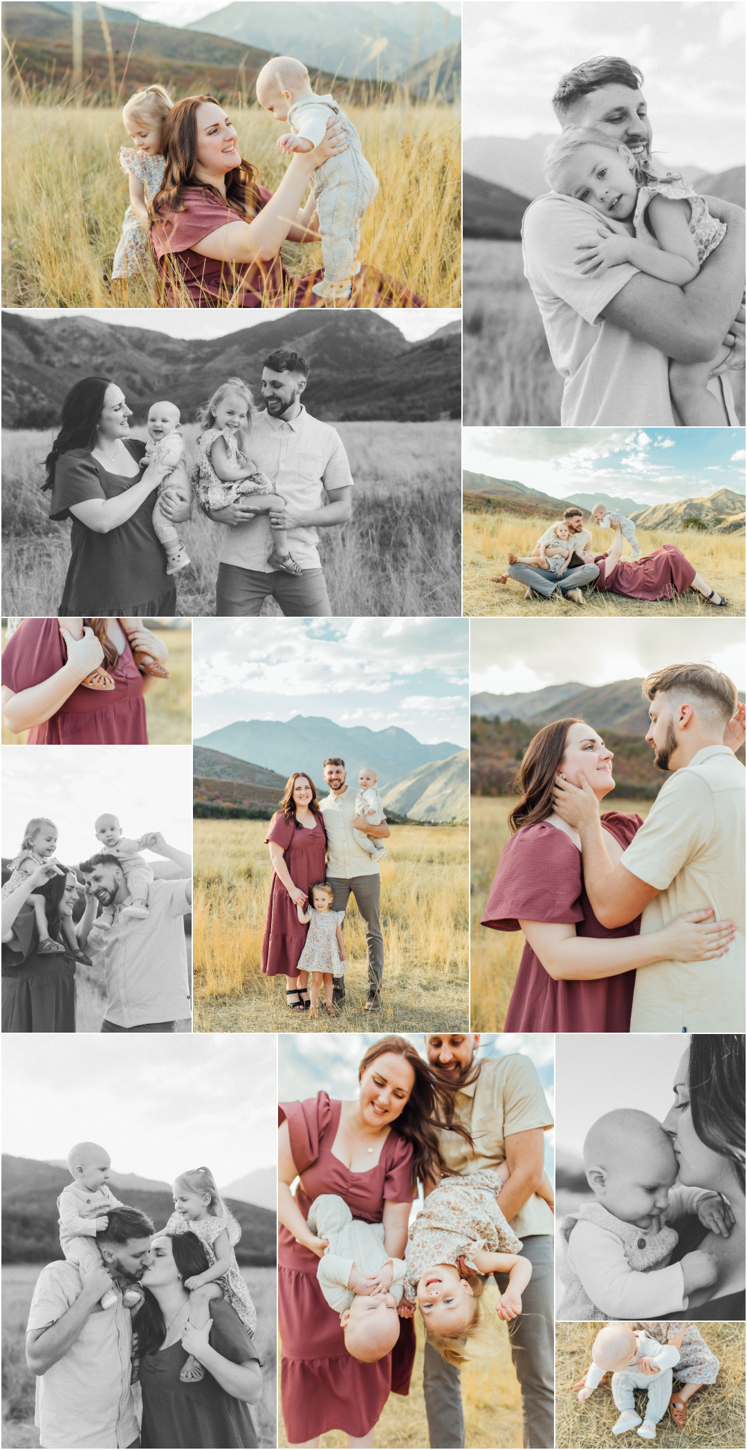 Family Photography in Provo Utah - Fall Family Pictures in Utah County