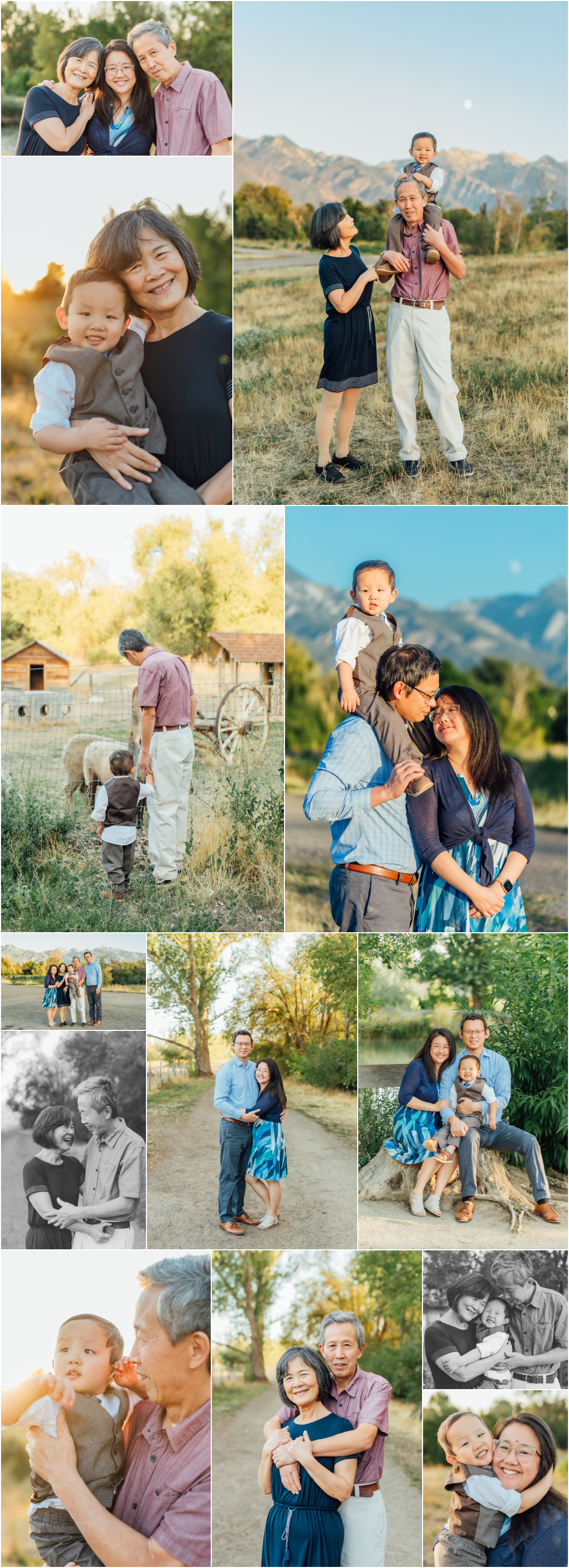 Family Photographer in Salt Lake Utah - Wheeler Historic Farm