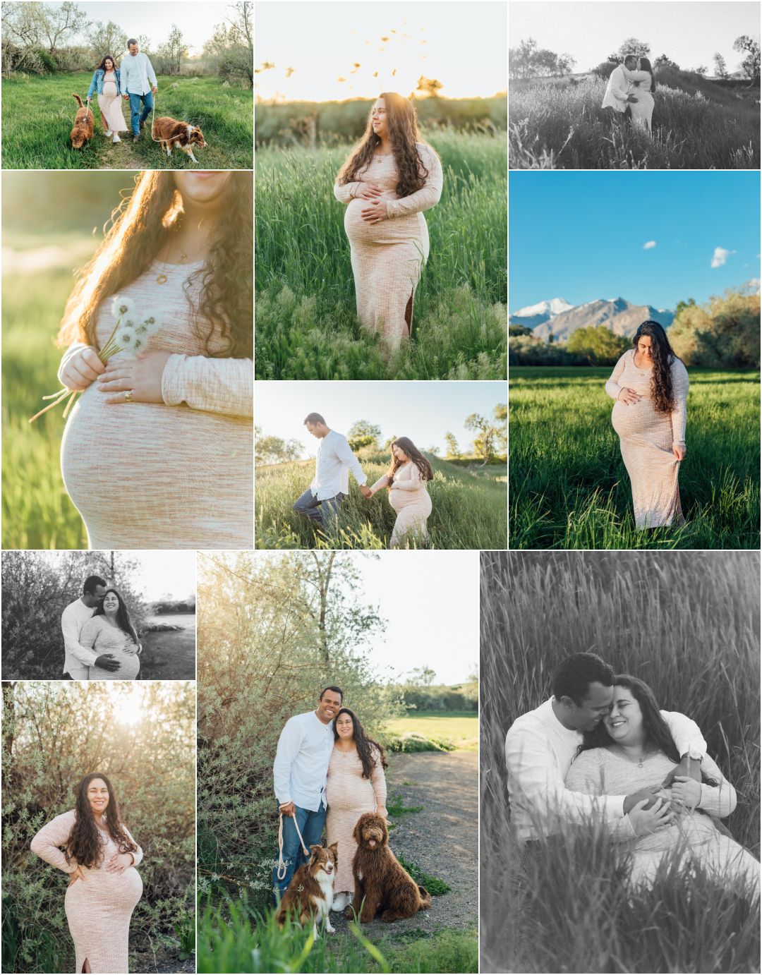 Spring Maternity Photography - Highland Utah Photographer