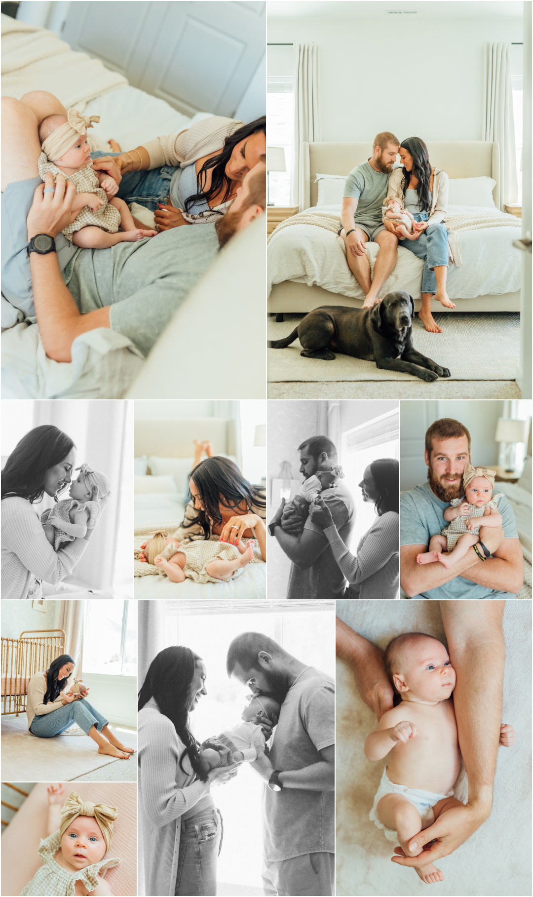 Vineyard Utah Photographer - In Home Lifestyle Newborn Photography