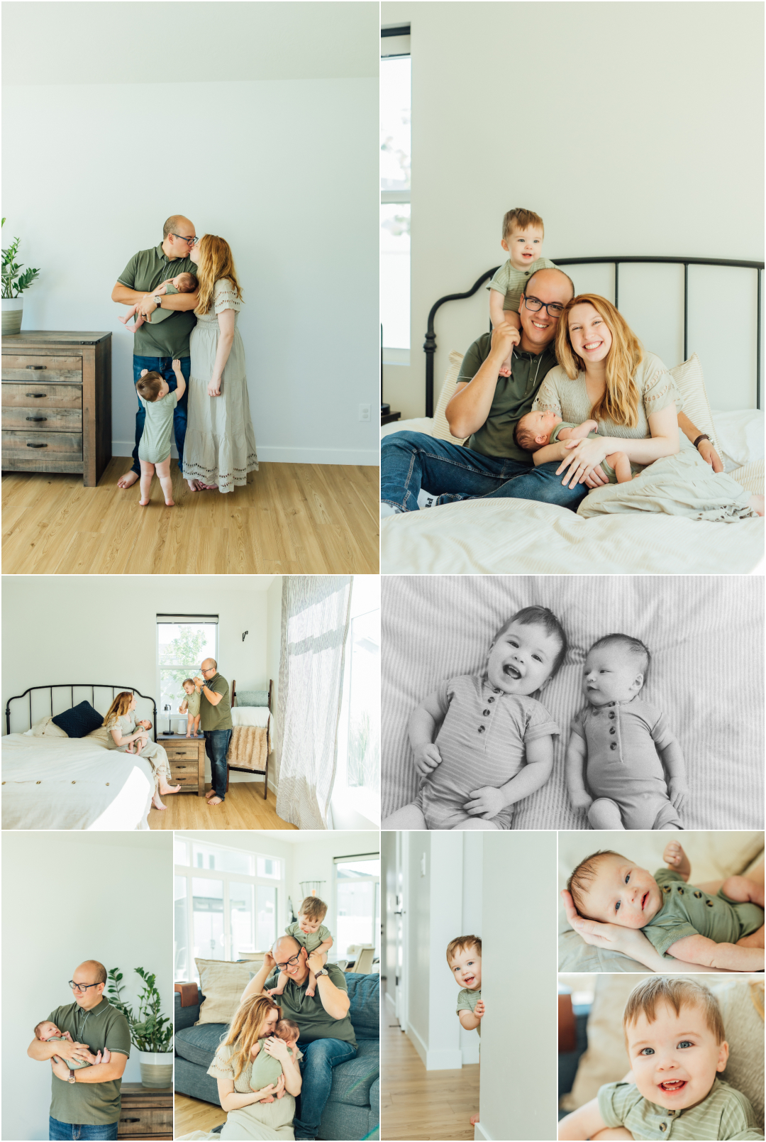 In Home Lifestyle Newborn Photography - Utah County Newborn Photographer