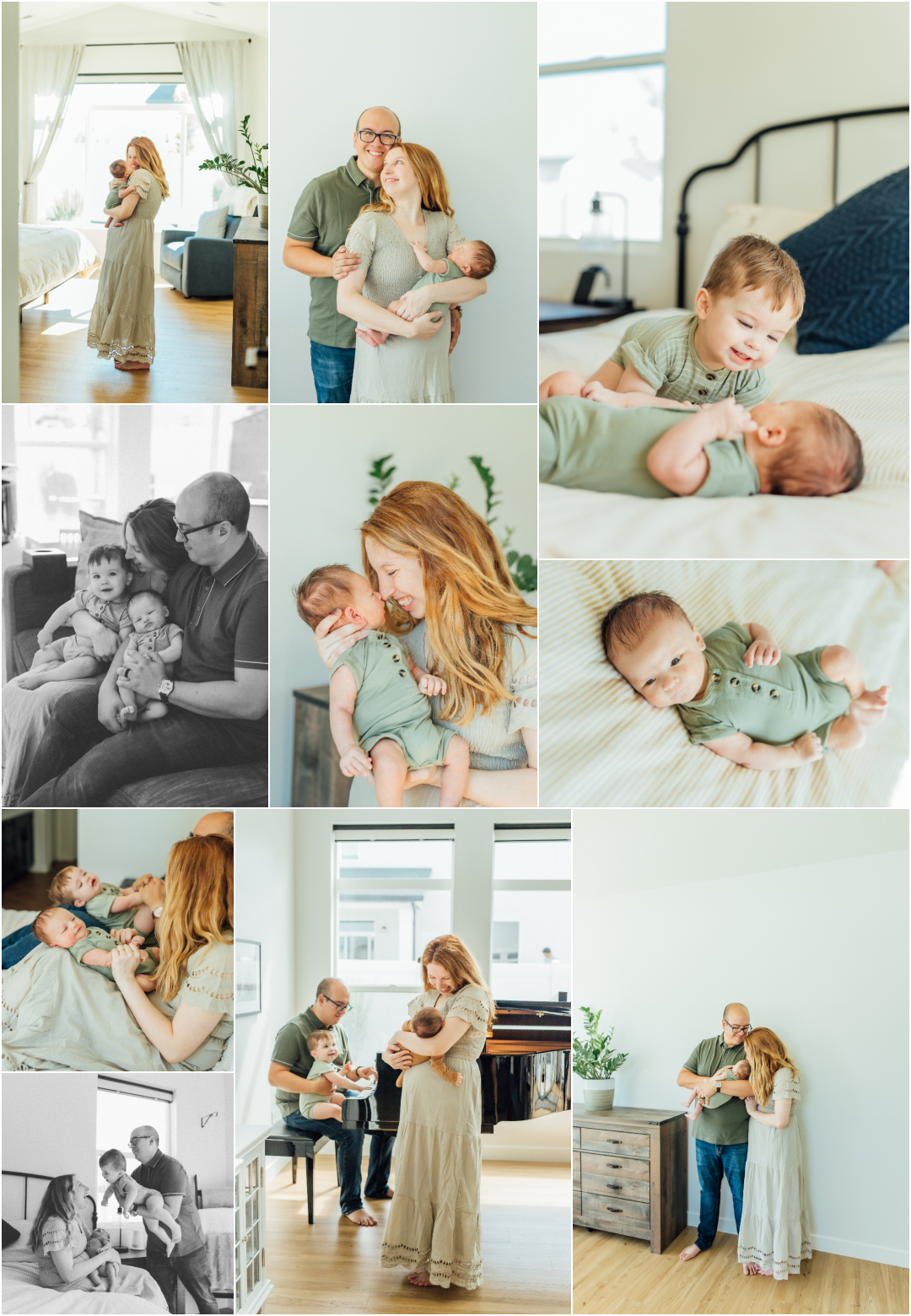 In Home Lifestyle Newborn Photography - Utah County Newborn Photographer