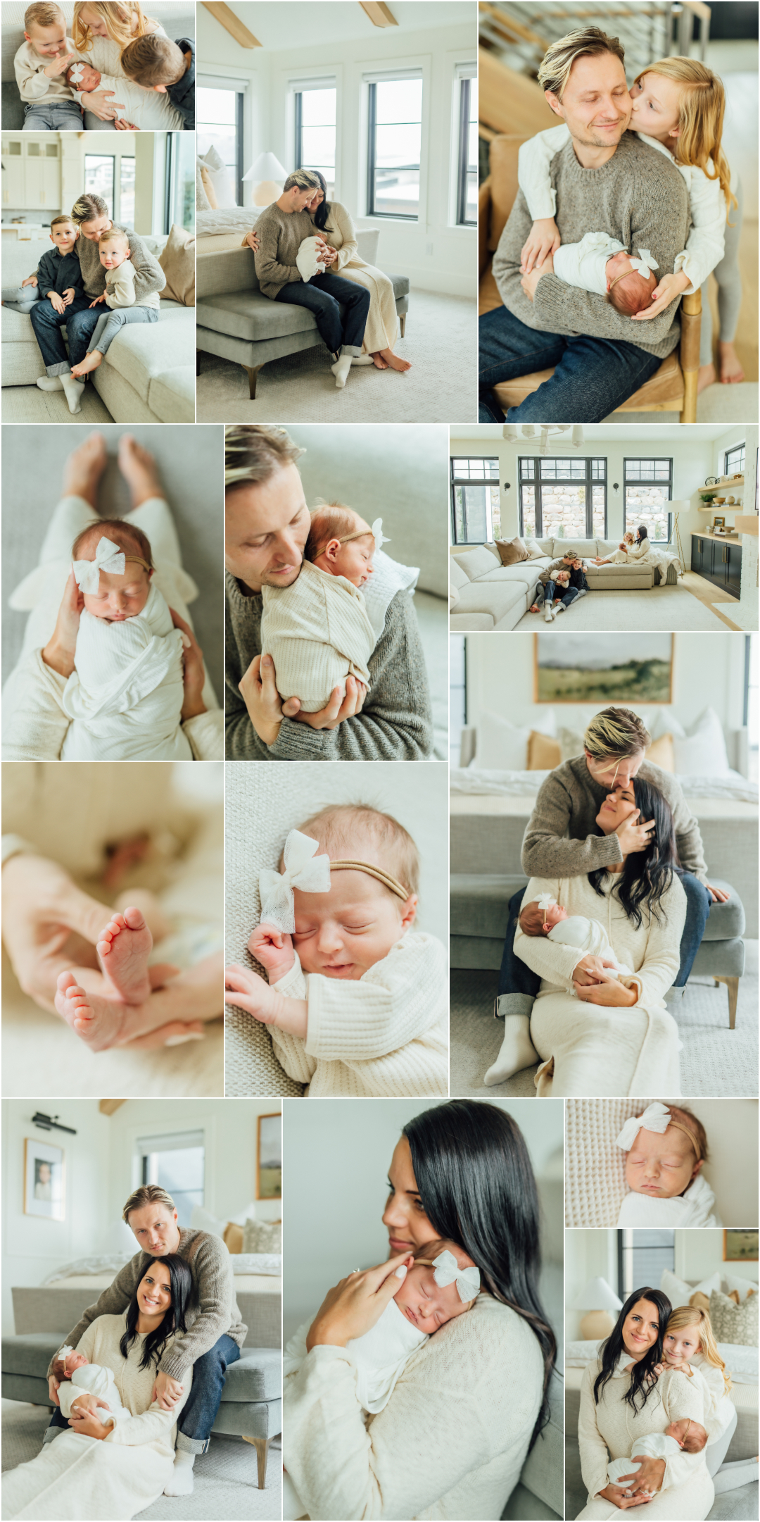 Lehi Utah Newborn Photographer - In Home Lifestyle Newborns