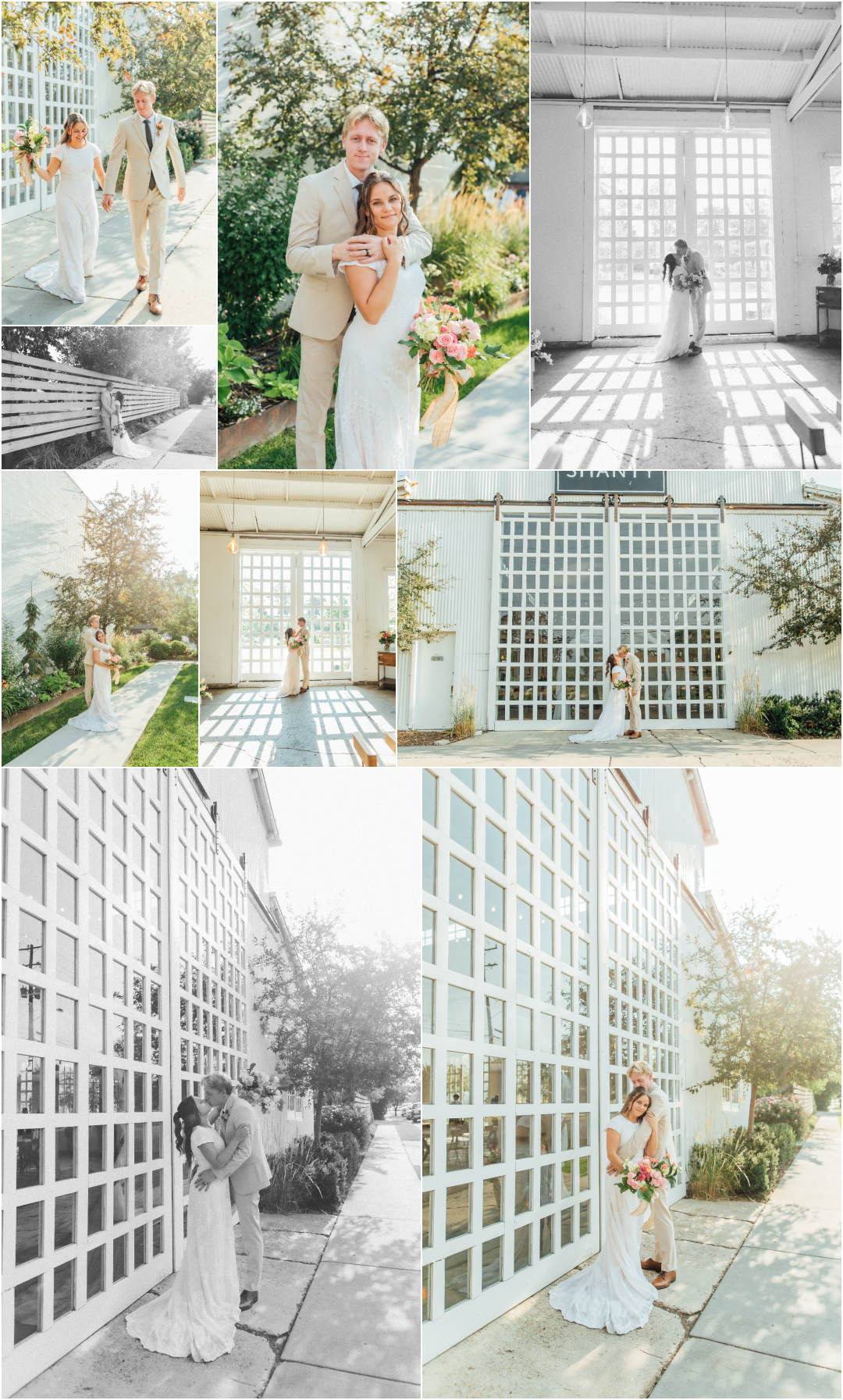 White Shanty Wedding Venue - Provo Utah Wedding Reception Photographer - Bridals